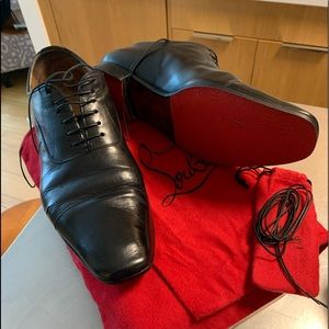 Used Mens Christian Louboutin Size 11,bags & laces